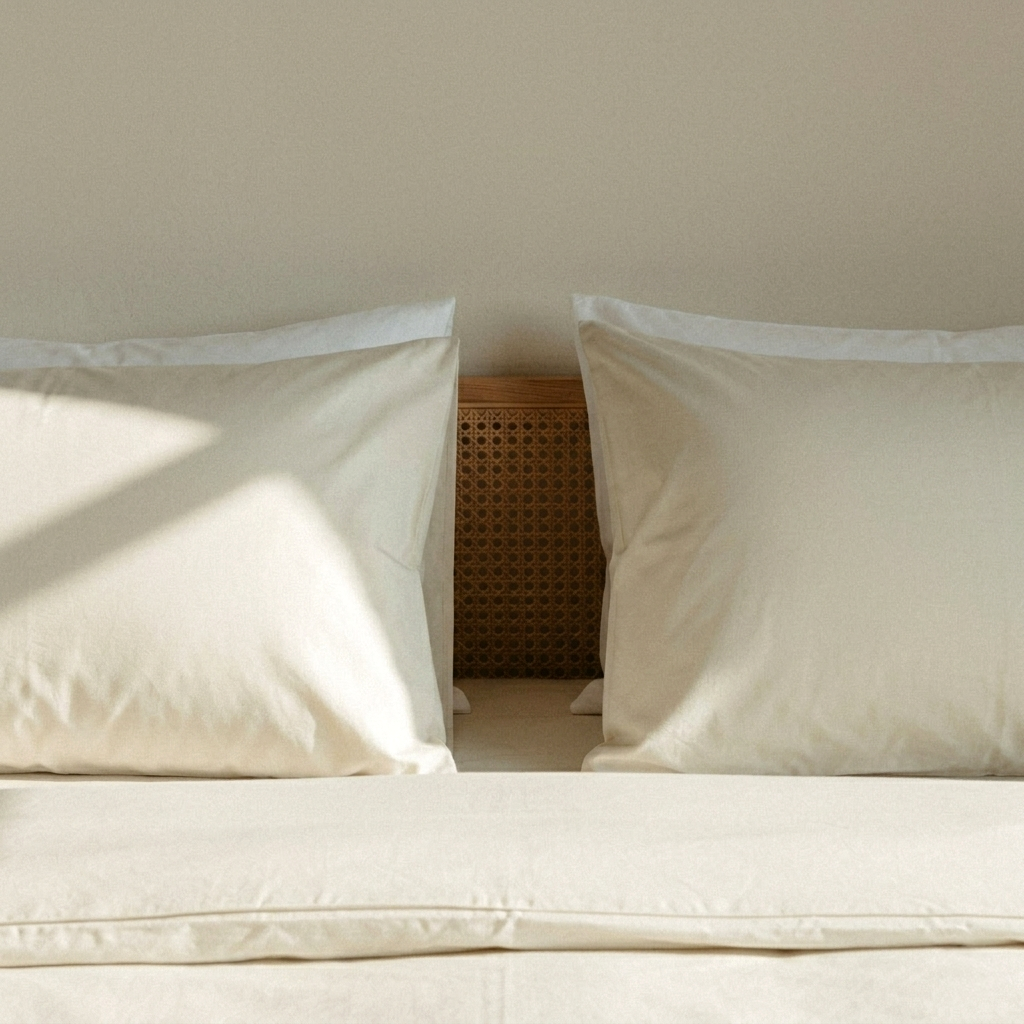 Parure de lit en percale de coton