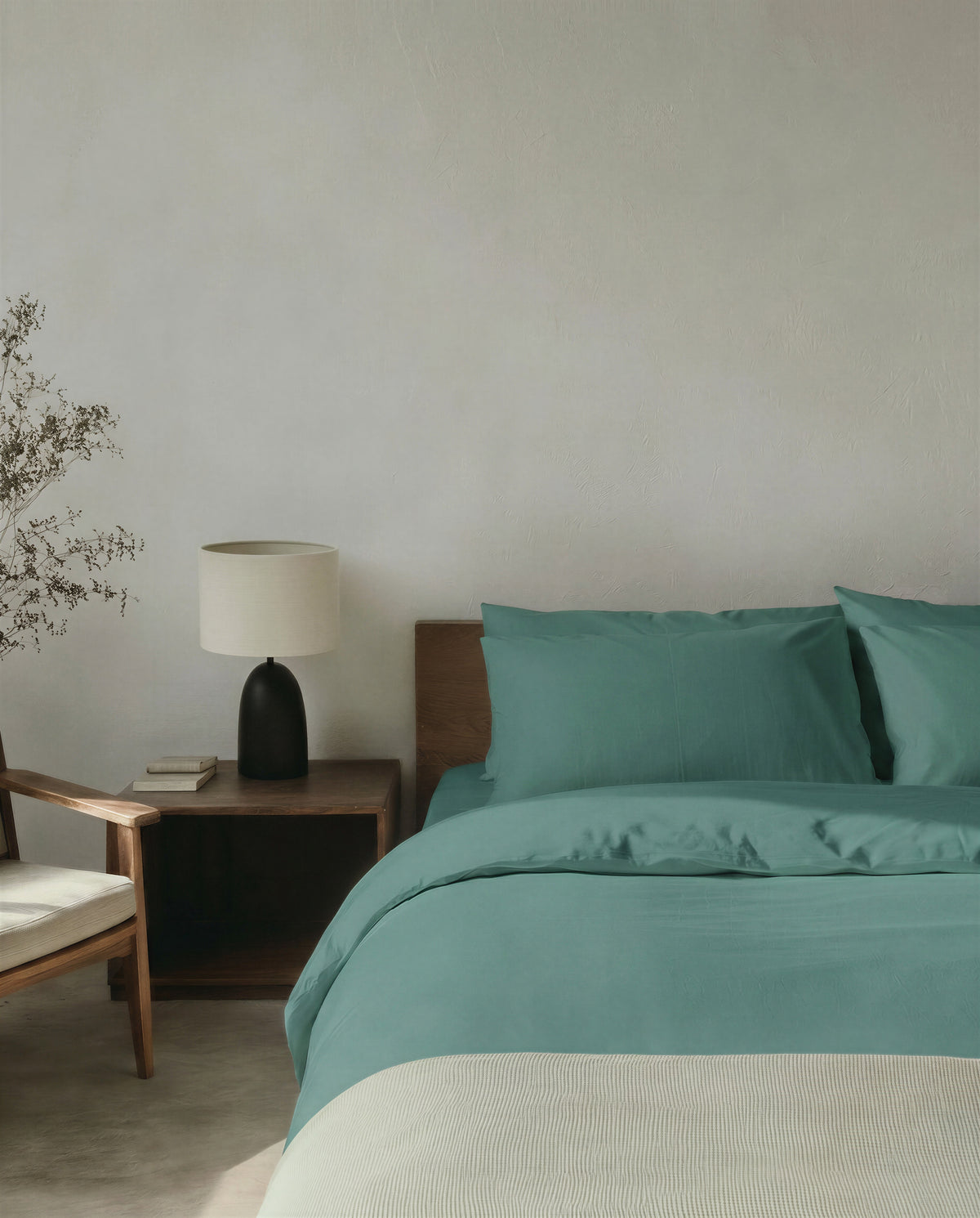 Parure de lit en percale de coton